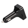 thumbnail image 2 of Cargador de coche Mini adaptador de cargador de coche compatible con tarjeta de memoria USB BT con pantalla LED DC12V, 2 of 12