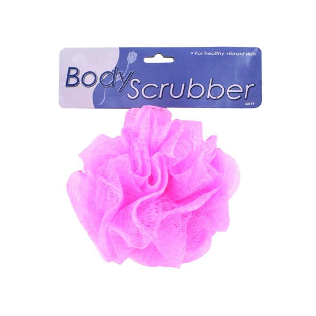 Body scrubber assorted colors Pack of 96