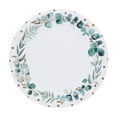 thumbnail image 1 of 7" greenery paper plates, 1 of 4