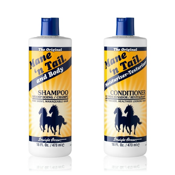 Mane 'n Tail Original Shampoo & Conditioner (16 oz Each) – Deep Cleansing & Conditioning for Soft, Shiny, Healthy Hair