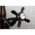 thumbnail image 4 of Kingston Brass KS1238BEXBS Mono Deck Mount Kitchen Faucet with Lever Handle & Brass Sprayer, Satin Nickel, 4 of 6