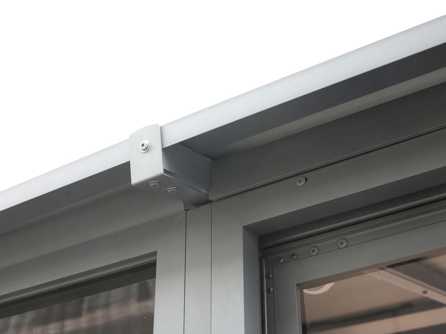 Gazebo Penguin Florence Add-A-Room with Metal Roof 10 ft. x 12 ft. in Slate