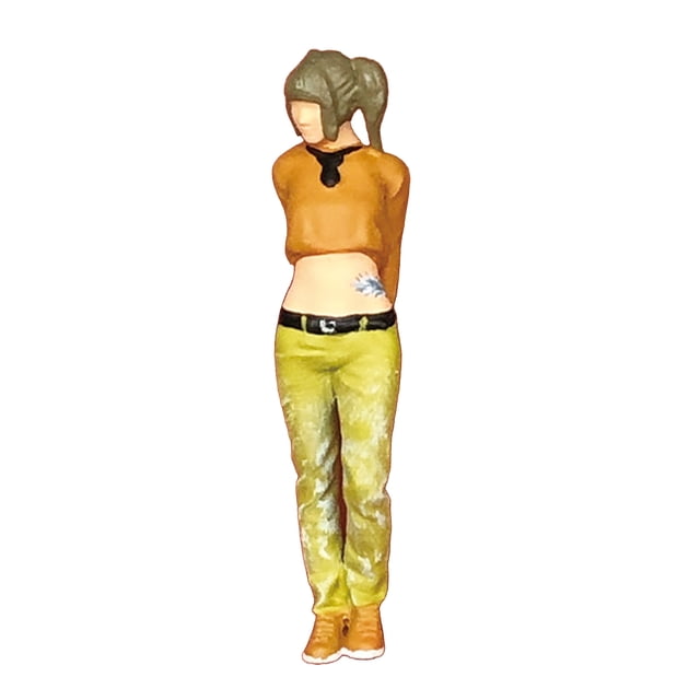 Modelo de Personaje de Resina 1:64 Sunnimix Figura de casa de muñecas