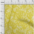 thumbnail image 2 of oneOone Cotton Cambric Lime Fabric Lace Floral Craft Projects Decor Fabric Printed By The Yard 42 Inch Wide, 2 of 6