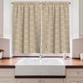 thumbnail image 2 of Ambesonne Dragonfly Kitchen Curtains, Retro Neutral Nude Tones, 55"x30", Warm Taupe Ecru, 2 of 3