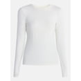 thumbnail image 6 of Avia Women's and Women's Plus Brushed Performance Top with Long Sleeves, Sizes XS-4X, 6 of 6