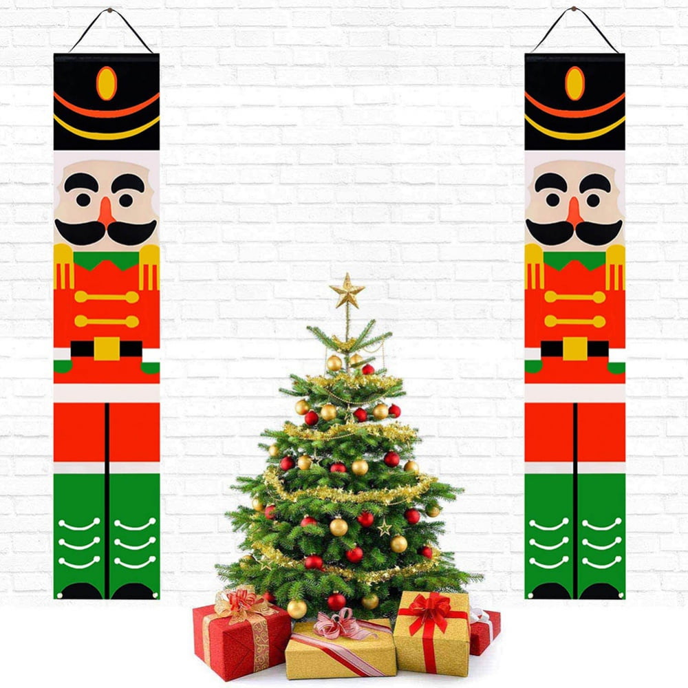 Christmas Nutcracker Banner Nutcracker Christmas Decorations