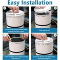 thumbnail image 4 of 2 Pack LV-H132 Replacement Filter for LEVOIT Air Purifier LV-H132-RF, 3-in-1 H13 True HEPA Filter Carbon Pre-Filter, 4 of 7