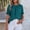 Dark Blue, variant on Bohemian Boho Off Shoulder Top 3/4 Puff Ruffle Sleeve Loose Dressy Casual Going Out Shirt Black 2XL