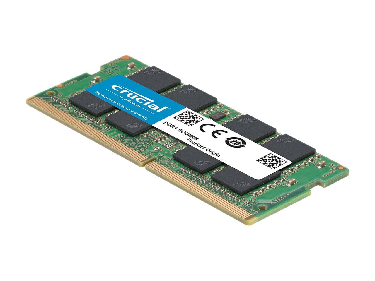 Crucial 16GB DDR4 SDRAM Memory Module - For Notebook - 16 GB (1 x 16 GB) -  DDR4-3200/PC4-25600 DDR4 SDRAM - CL22 - 1.20 V - Non-ECC - Unbuffered -