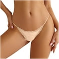 thumbnail image 2 of uublik Plus Size Panties for Women Khaki Ladies Seamless Brief Comfort Womens Lace Panties, 2 of 5