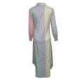 thumbnail image 5 of V Neck Long Shirt Dress Lacing Body Womens Slim Wrap Print Fashion Women's Dress, 5 of 5