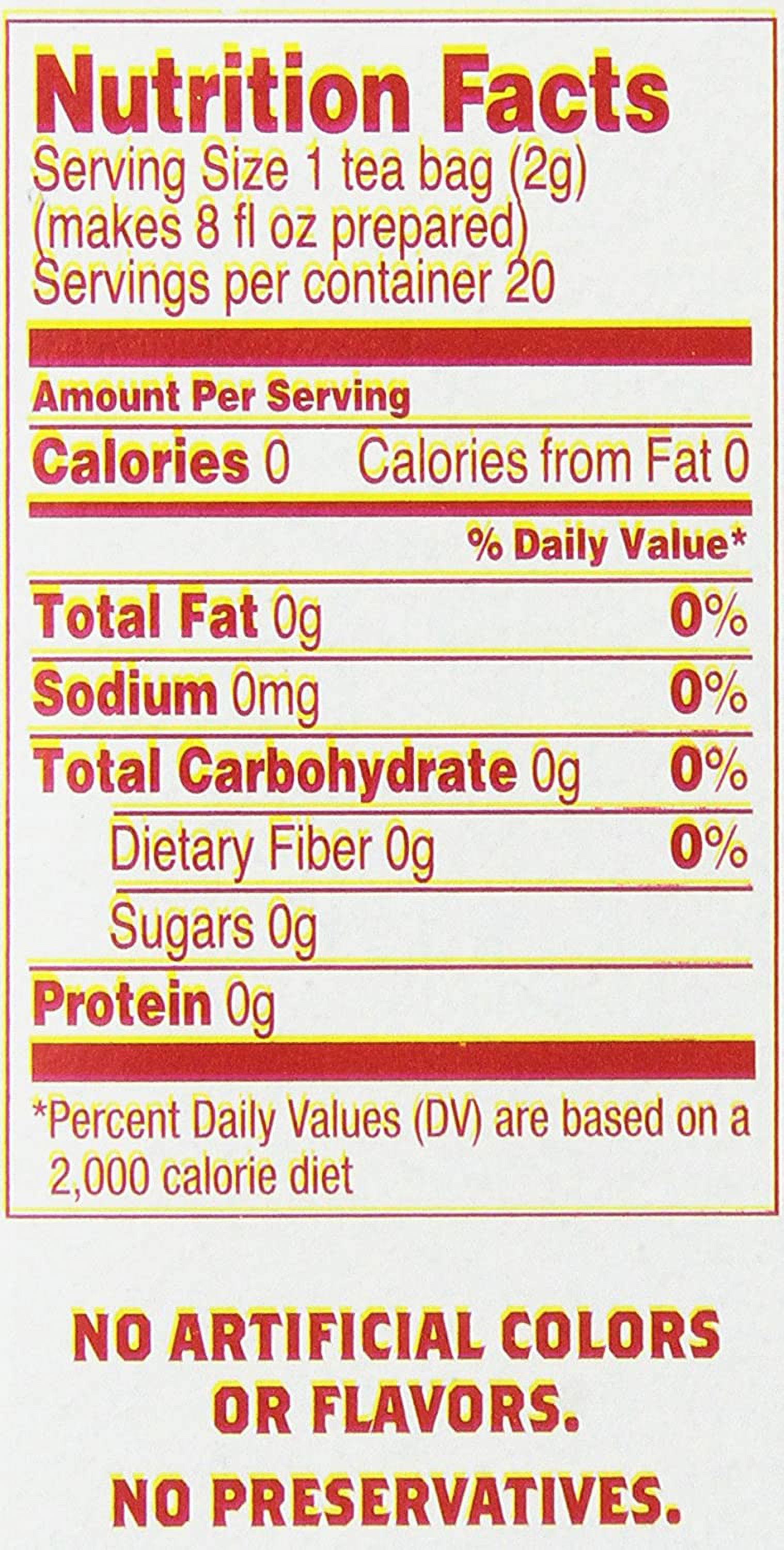 Trader Joe's Candy Cane Green Tea, Decaffeinated - 20 Tea Bags, 1.4oz - 4 PACK