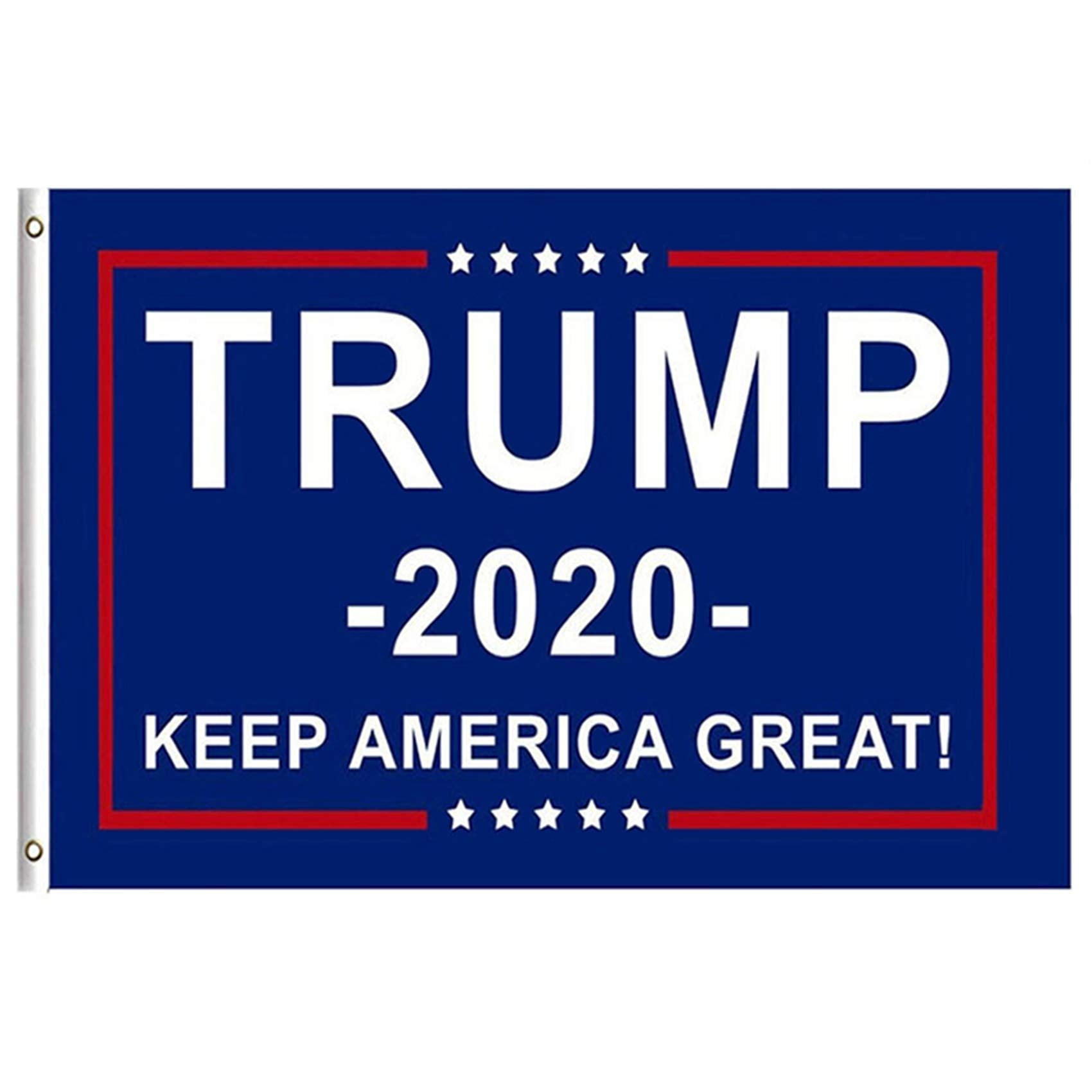 DONALD TRUMP 2020 MAGA NO MORE BULLSHIT 3' x 5' Flag Banner