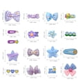 thumbnail image 2 of Hair Clips for Girls 16 Pcs No Slip Assorted Barrettes for Kids Bows Pink Red Cute Hair Accessories for Little Girls Teens Toddlers Child Kids Gifts, 2 of 6