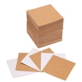 thumbnail image 1 of 80 piezas de posavasos de corcho autoadhesivos 3.1" x 3.1" x 0.04" alfombrillas de corcho azulejos de corcho hojas de respaldo de corcho, cuadrado, 1 of 5