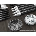 thumbnail image 7 of TOOLI-ART Black and White Acrylic Paint Pens with 0.7mm  and 3.0mm tip Markers Set of 21, 7 of 7