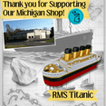thumbnail image 4 of Titanic Bath Boat And Pool Toy By TitanicToyCo, RMS Titanic Toys For Kids, Toy Titanic or Kids, Titanic Ship, Titanic Cake Topper, Titanic Figurine, Titanic Boat, 4 of 5