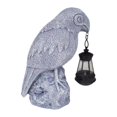 thumbnail image 3 of koolsoo Garden Statue with Solar Lantern Landscape Lamp for Courtyard Garden Outside Grey, 3 of 9