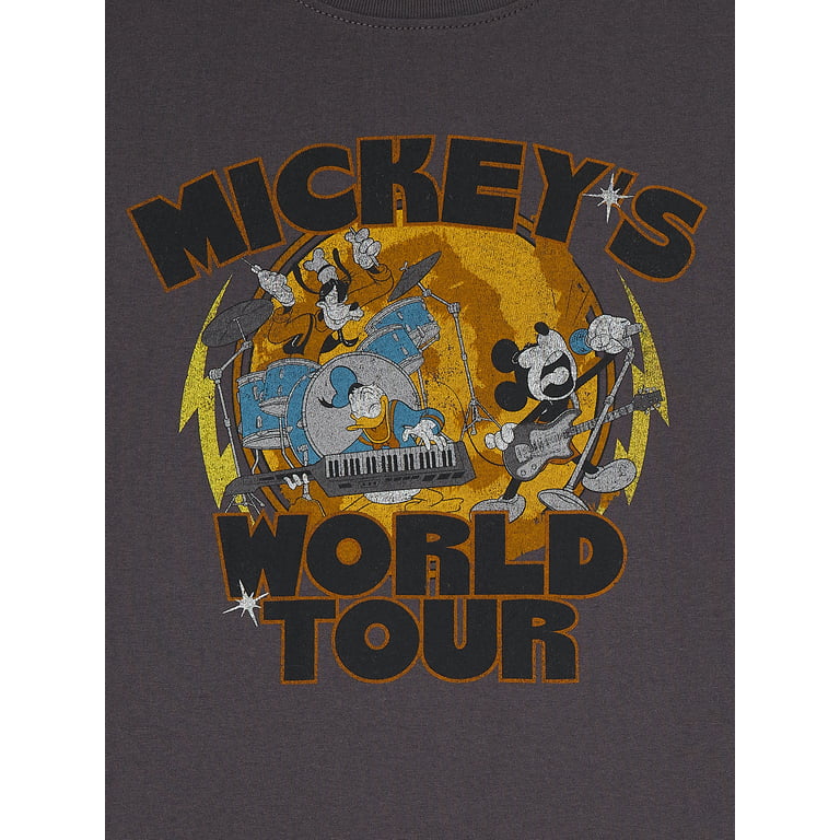 2-Pack, Rocker Sizes 4-18 Mouse Boys Print Graphic Mickey T-Shirt,
