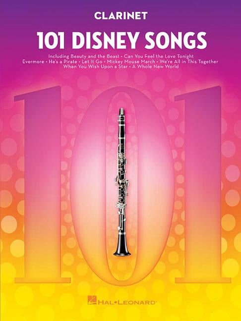 101 Disney Songs For Clarinet Paperback Walmart Com