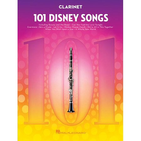 101 Disney Songs: For Clarinet (Paperback)