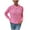 Pink, variant on QUYUON Cozy Sweaters for Women Elegant Sweaters Womens Lace Hollow Out Long Sleeve Crew Neck Pullover Sweaters Cut Out Knit Jumper Tops Winter Warm Sweaters Shirts Light Blue M