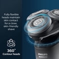 thumbnail image 3 of Philips Norelco Rasoir 5000X Rechargeable Rasoir Humide et Sec avec Tondeuse de Précision et Pochette de Rangement X5006/85, 3 of 4