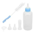 thumbnail image 3 of Kit de Biberón para Mascotas, Botellas de Líquido exprimibles, Botella de Leche para Mascotas, Tetina de Repuesto, Biberón para Gatos con Cepillo para Gatitos recién Nacidos,, 3 of 7