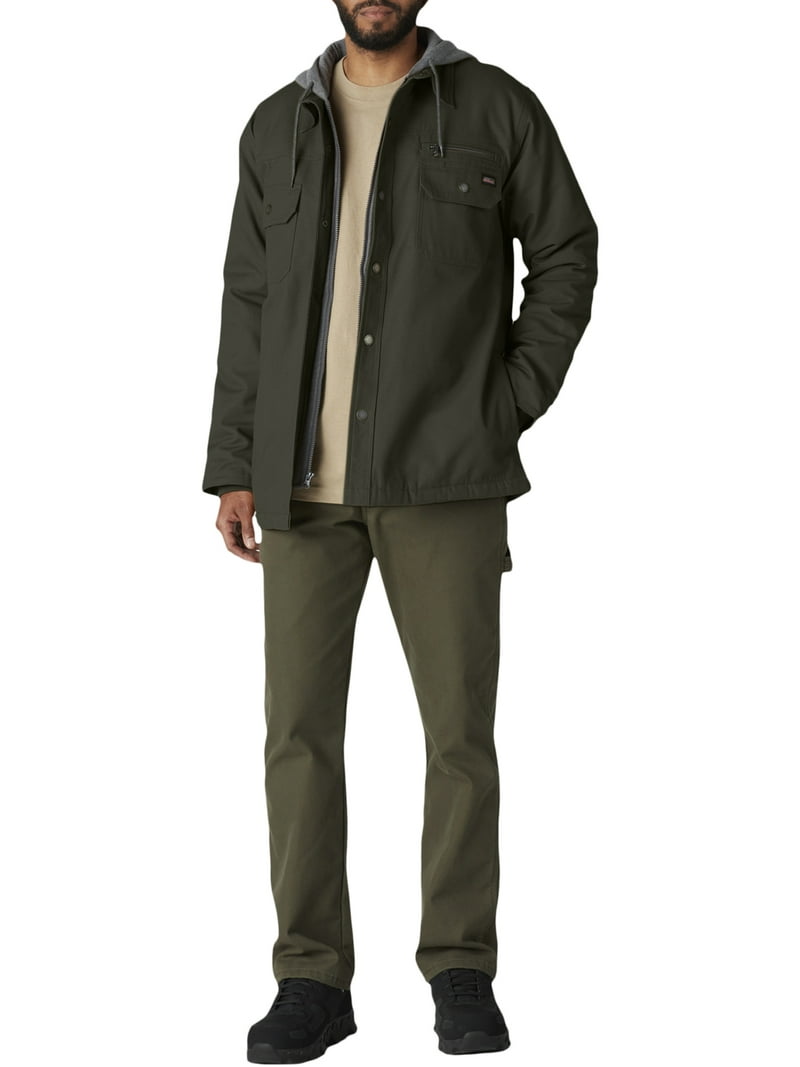 ★DICKIES Duck Canvas Hooded Jacket 関税込★ Dickies | Duck Canvas Hooded Bomber Jacket - Black – THIS