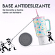 thumbnail image 3 of Vaso Térmico Acero Inoxidable Calor/frío Dos Picos 40oz Colorido Leopardo, 3 of 5