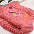 thumbnail image 6 of CoCopeaunts Beanies Hat for Women Fashion Knit Skull Beanie Cap Plush Warm Buttons Beanies Hat Cute Cat Ear Hat Winter Beanies Hat, 6 of 7