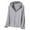 Gray1, variant on Women's UPF 50 Sun Protection Hoodie Jacket Breathable Outdoor Active Wear Lightweight Cover Up for Hiking Beach