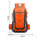 thumbnail image 2 of Mochila de hidratación, paquete para correr, caminar, andar en bicicleta, acampar MFZFUKR CPB-US-CJZ588-4, 2 of 5