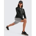 thumbnail image 3 of CRZ YOGA Women’s Cloud Jersey Pullover Hoodie Long Sleeve Lightweight Workout Top with Thumb Holes, 3 of 6