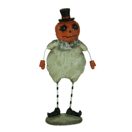 Vintage Look Pumpkin Ghoul Statue Halloween Decor
