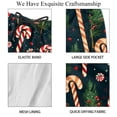 thumbnail image 4 of luoweisi Men's Beach Shorts Quick Dry Swim Trunks with Mesh Lining Christmas Candy XL, 4 of 5