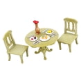 thumbnail image 1 of Plastic Pretend Dining Table Chair Set For Kids Imaginative Play And Creative Development With Nordic Design, 1 of 4