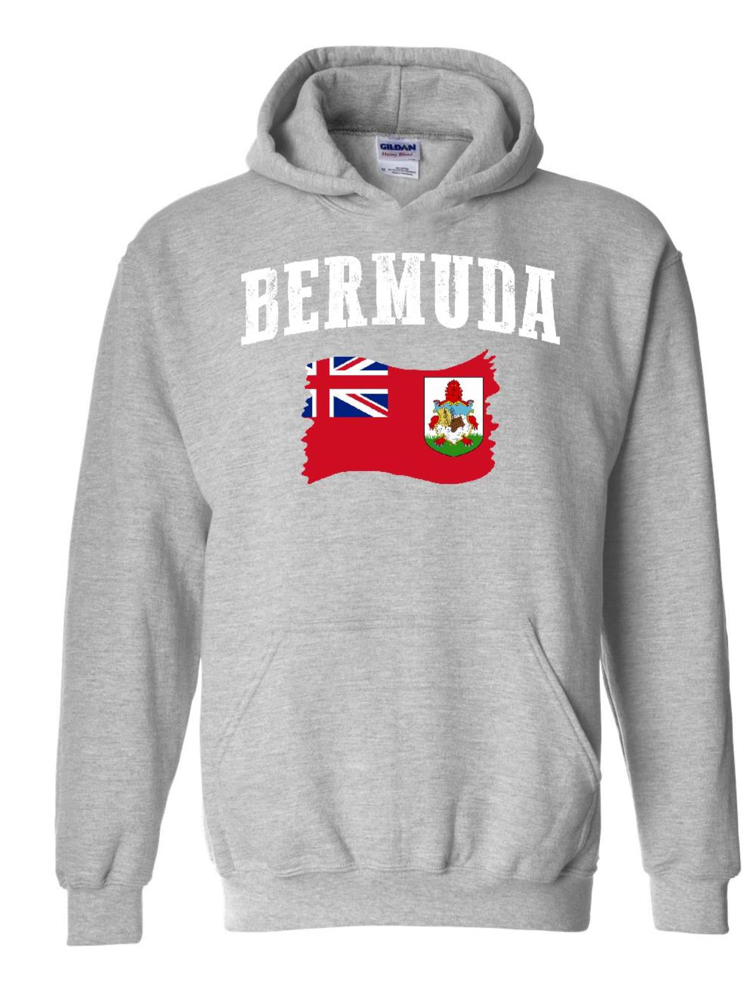 Normal is Boring - Unisex Bermuda Flag Hoodie Sweatshirt - Walmart.com ...