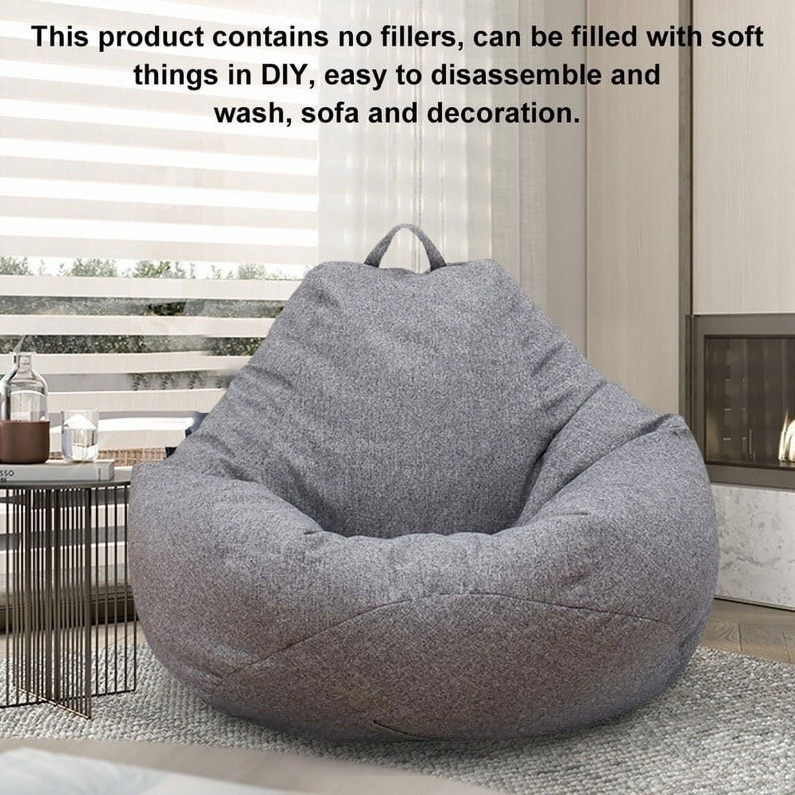 Extra Large Bean Bag Chair Cover Sofa Sofa Indoor Home Seat