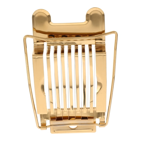 WHAMVOX Golden Stainless Steel Vegetable and Fruit Slicer Tool for Kitchen Use Compact and Ergonomic Design 8.5 x 3.5 .5 inches