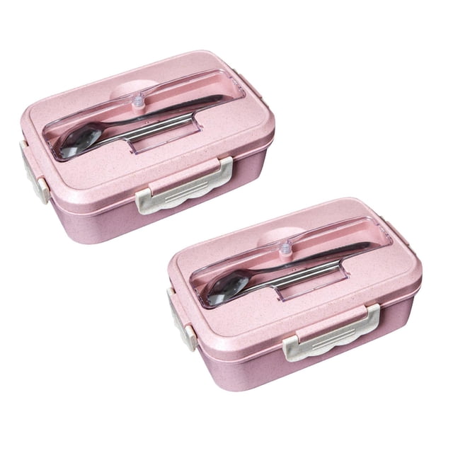 Lunchbox Lunchbox Isolée Ensemble de Couverts Lunchbox Portable Lunchbox Étudiant Lunchbox Fraîche Préservée Lunchbox avec Ensemble de Couverts Lunchbox Portable Lunchbox Scellée Étudiant Compartimentée