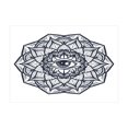 thumbnail image 1 of Ambesonne White Jigsaw Puzzle Durable Cardboard, Mandala Tribal, 1000 pcs, Black White, 1 of 2