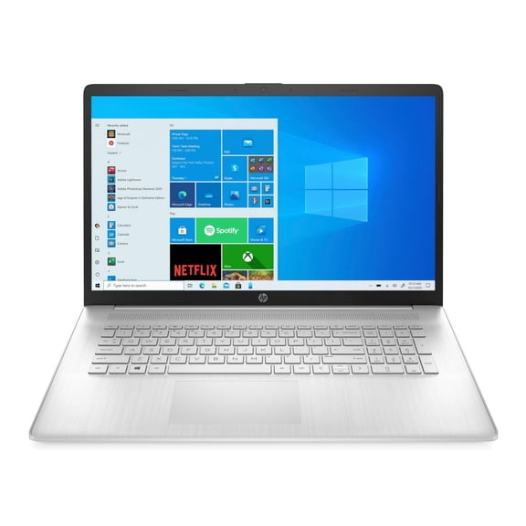 HP 17 17.3" HD Touchscreen Laptop, 12th Gen Intel 10-Core i5-1235U (Beat i7-1195G7), 12GB DDR4 RAM, 512GB SSD, 802.11AC WiFi, Bluetooth 5.0, Silver, Windows 11
