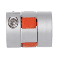 thumbnail image 2 of 3pcs 5mmx8mmx25mm CNC Stepper Motor Flexible Plum Jaw Shaft Coupling Coupler New, 2 of 7