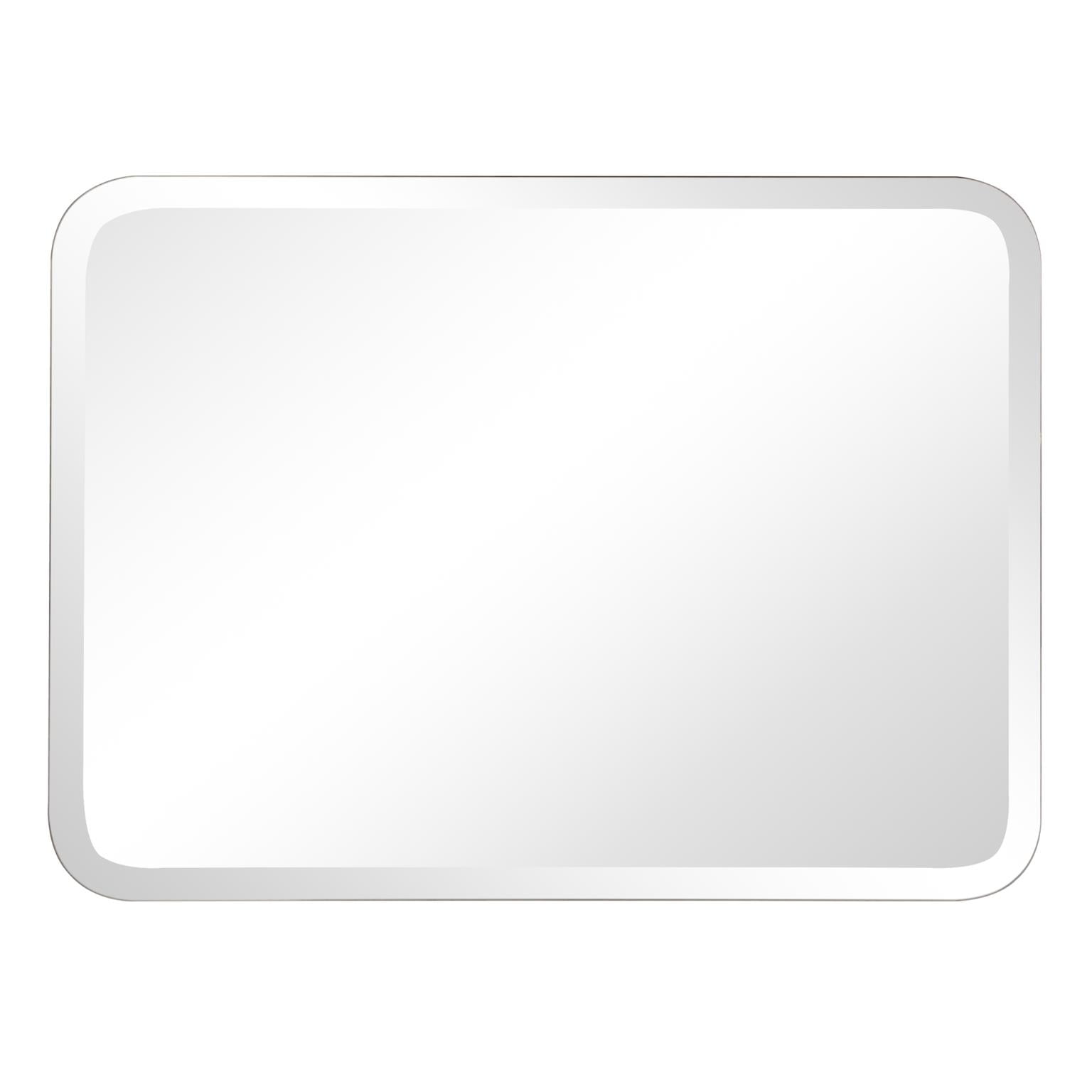 Tyler Dillion Rectangular Beveled Wall Mirror with Wood Plank Frame 48"H x 24"W