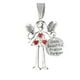thumbnail image 1 of Colgante Decorativo De Ángel De Metal Cerca O Lejos De Ti, Siempre Estarás En Mi Corazón. Adorno De Ángel. Regalo De Ángel Para Amigos. Colgante Para El Retrovisor Del Coche., 1 of 3