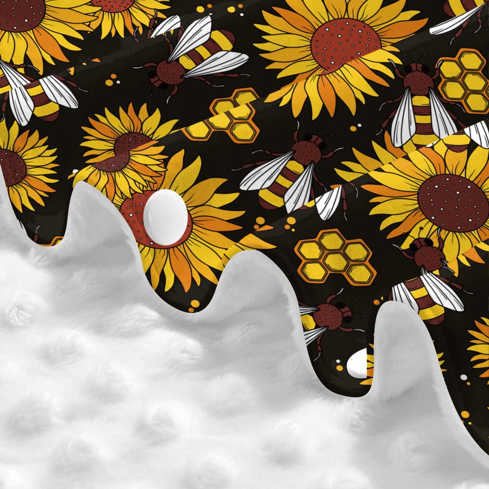 Car Seat Cover Baby - Sunflowers Honeycomb Breathable Infant Car Seat Cover for Baby Carseat, Lightweight Comfort Baby Essentials Must Haves Newborn Stuff for Girl Boy