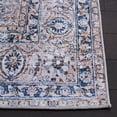 thumbnail image 4 of SAFAVIEH Tucson Leland Traditional Machine Washable Runner, 2'6" x 8', Green Blue/Beige, 4 of 9