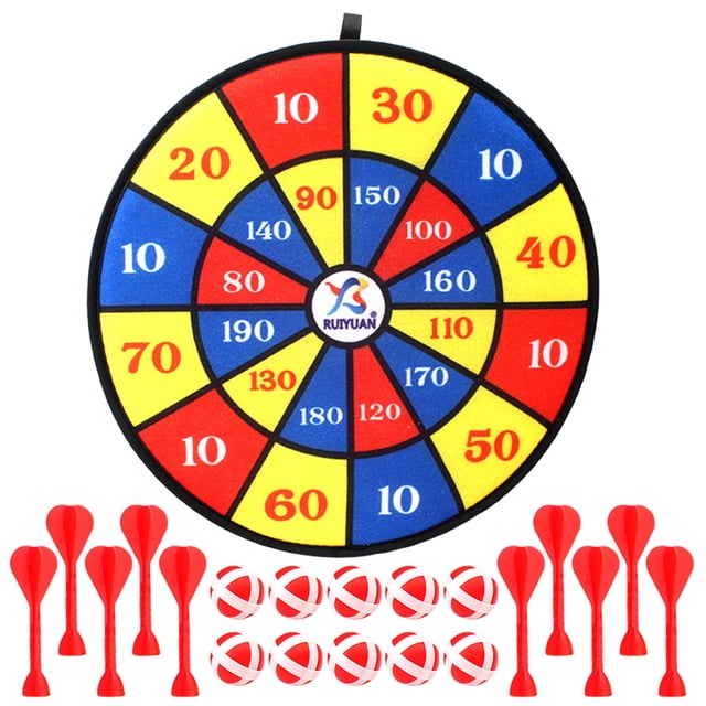 Juegos de mesa para niños Juego de tablero de dardos yeacher Juego de dardos 36 cm